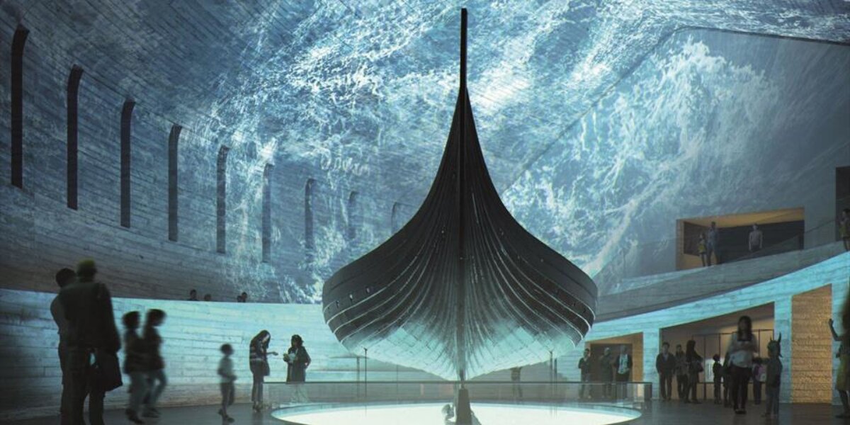 洋書 Living Museum in Scandinavia viking-render.jpeg