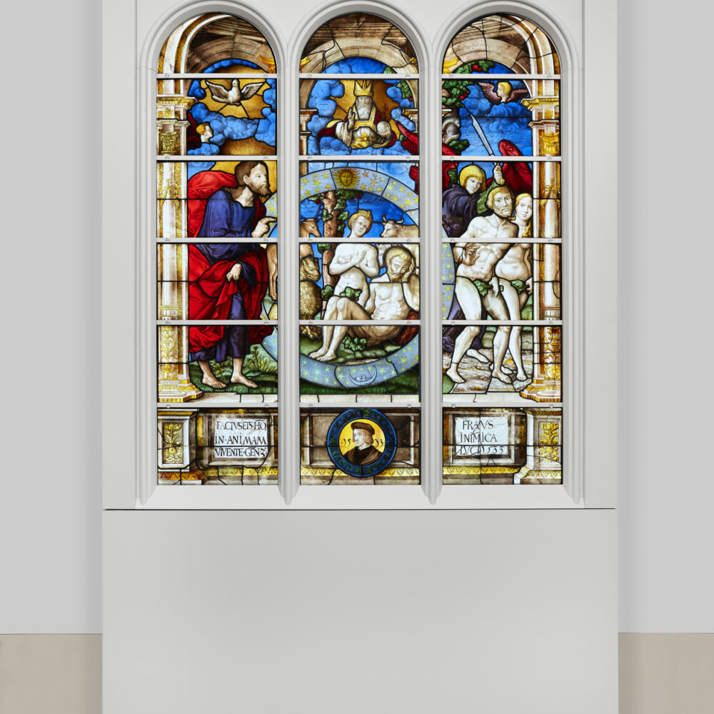 【Stained glass】ステンドグラス　オブジェ courtesy-Hill-Art-Foundation-